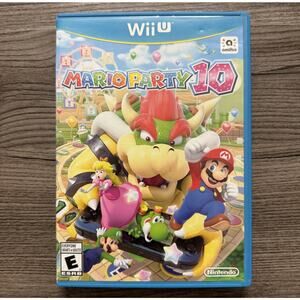 Mario Party 10 Nintendo Wii U CIB Complete In Box w/ Manual